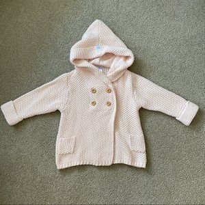 ✨NEW Beba Bean Knit Hooded Jacket 12-18 Months